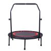 40 Inch Mini Exercise Trampoline for Adults or Kids Indoor Fitness Rebounder Trampoline with Safety Pad Max. Load 300LBS