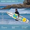 inflatable paddle board 11'6 touring Sup including sup paddle, paddleboard backpack, pump, leash