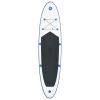 Stand Up Paddle Board Set SUP Surfboard Inflatable Blue and White