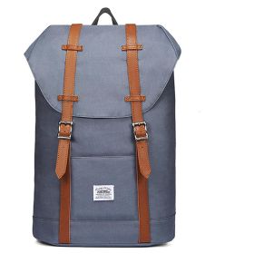 Travel Laptop Backpack (Color: Grey)