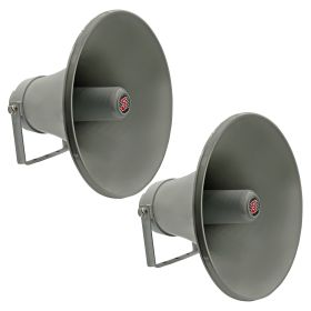 5 Core Indoor Outdoor PA Horn Circular Speaker 12 Inch 350W PMPO Loud Sound Megaphone Driver Horns w 400Hz-5KHz (PCS: UHC 300 2Pcs)