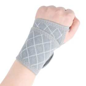 Wrist Brace Carpal Tunnel For Men And Women Fit, Lightweight Adjustable Wrist Support Brace For Tendinitis, Sprains Arthritis, Pain Relief (Color: Gray)